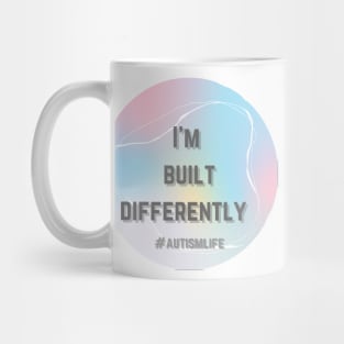 Autism life I’m built different Mug